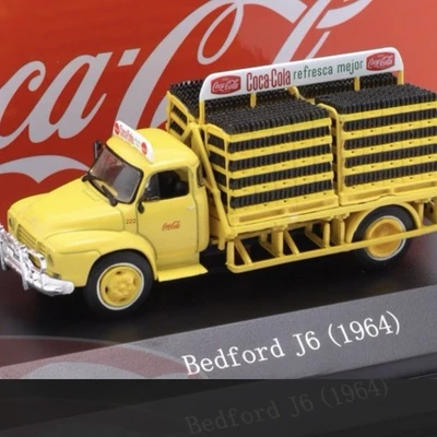 DEAGOSTINI 1/72 DIECAST BEDFORD J6 COCA-COLA BOTTLE/CRATE TRUCK SPAIN 1964 - Image 1 of 4