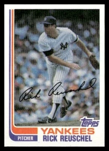 1982 Topps #405 Rick Reuschel New York Yankees Baseballkarte - Bild 1 von 2