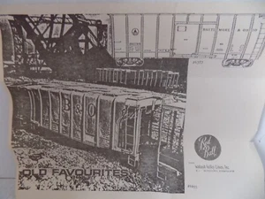 WAGON TOP HOPPER CAR FOR; B&O RR. BY RED BALL PO KIT - Picture 1 of 7
