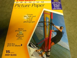 !!!! KODAK PREMIUM PICTURE PAPER HIGH GLOSS Cat. 824 5276 !!!!!!! - Picture 1 of 7