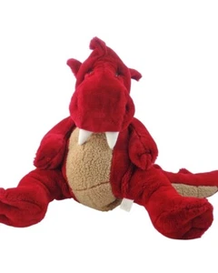 90s Ganz Heritage Collection Dougal Dragon Puppet, Large Plush Dragon - Picture 1 of 9