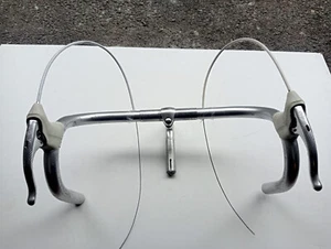 Manubrio Cinelli e pipa Cinelli leve Campagnolo - Foto 1 di 7