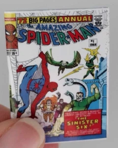 Mini Vintage 1964 'Amazing Spider-Man #1' 1:6 tamaño 14 PÁGINAS - RÉPLICA CÓMIC - Imagen 1 de 9