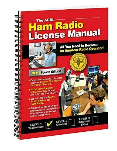 The ARRL Ham Radio License Manual Spiral - Spiral-bound By ARRL Inc - GOOD Foto 1 de 1