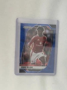 2024-25 Panini Prizm Premier League Kobbie Mainoo Blue Ice /75 #124 MB - Picture 1 of 2