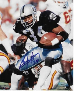 Intense Awesome Signed Bo Jackson 8x10 Photo Los Angeles Raiders Heisman Tristar - Picture 1 of 1