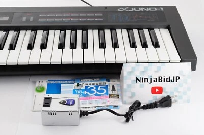 Roland Alpha Juno 1 Programmable Polyphonic Synthesizer 600771 With Transformer - Image 1 of 4