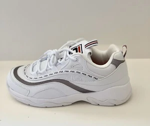 NEW! Fila Women's Disarray Premium Tennis Shoe Sneakers, White,size 7.5 - Picture 1 of 9