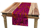 Safari Tischläufer Zebra-Muster-Streifen-Design Dekorativer Tischgestaltung