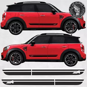 Strisce Laterali per Mini F60 Countryman JCW ALL4 / Cooper S ALL4 Adesivi Decalcomanie - Foto 1 di 2