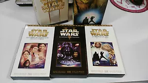 STAR WARS TRILOGIA TRILOGY VHS THX COLECCIONISTA LUCASFILM WIDESCREEN MASTERIZAD - Imagen 1 de 9
