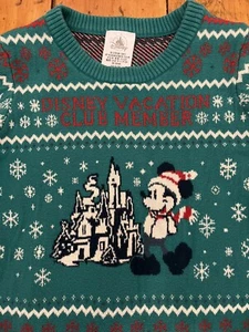 Child’s Size Small Mickey Mouse Disney Vacation Club Member Sweater - Picture 1 of 6