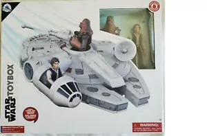 Star Wars Toybox Halcón Milenario Juego Han Solo y Chewbacca Figuras de Acción - Imagen 1 de 5