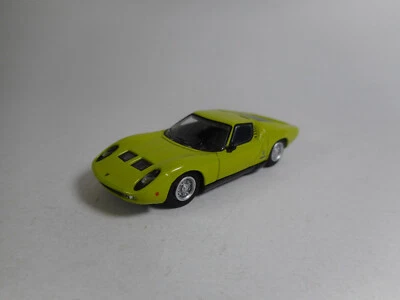 Minichamps 1:87 1966 Lamborghini Miura Verde Chiaro Modello Finitto - Immagine 1 di 4