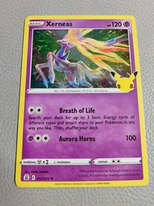 Xerneas Holo | LP | 25th Anniversary Celebrations 012/025 | Pokemon - Picture 1 of 1