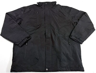 NWOT XL REG PORT AUTHORITY ALL-SEASON II JACKET J304 BLACK - Image 1 of 3