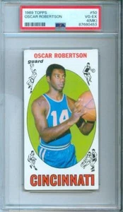 1969-70 Topps OSCAR ROBERTSON Cincinnati Royals #50 PSA 4mk - Picture 1 of 2