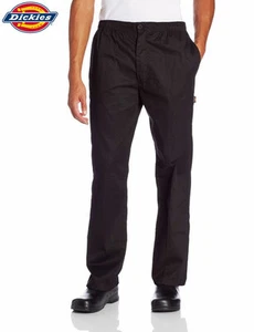 Pantalones Dickies Chef Clásicos Pantalones con Cremallera Mosca Hombres Mujeres Unisex DC225 - Imagen 1 de 2