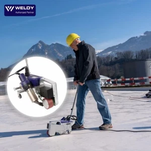 Máquina de soldadura automática de aire caliente WELDY 230V techo 40 membrana de techo de agua - Imagen 1 de 18