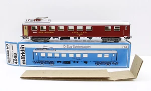 Märklin H0 AC 4068 Speisewagen WR SBB metallic rot 1981 lf2198 - Bild 1 von 9