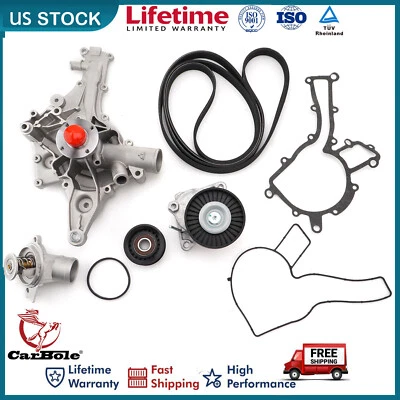 Termostato bomba agua M112 compatible con Mercedes Benz E320 CLK320 1998-2003 ML320 EE. UU. Foto 1 de 4