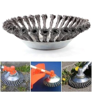 Testina Per Decespugliatore Universale Spazzola Per Pulizia Pavimenti 190mm 8" - Foto 1 di 5