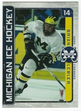 2007-08 Michigan Wolverines Brian Lebler 