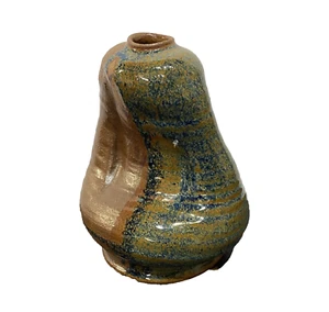 Vintage Art Pottery Stoneware Unique Vase One of a Kind Art Deco - Picture 1 of 15