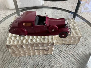 Danbury Mint 1938 Rolls Royce Phantom III Garnet Maroon 1:24 Scale Diecast - Picture 1 of 5