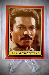 1983 STAR WARS - Lando Calrissian - Return of the Jedi ROTJ - Topps Card #6