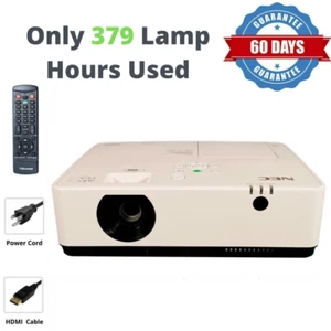 NEC MC372X 3LCD Projecteur 3700 Ansi Crestron Roomview™ HDMI - 379 Heures Used - Photo 1/10