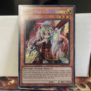 1° EDIZIONE ORCO FANTASMA E CONIGLIO DELLE NEVI 2020 RA04-EN015 YUGIOH (NM) - Foto 1 di 2