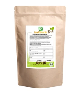 250 G Organic Hemp Protein Powder Dietary Supplement Buxtrade - Picture 1 of 2