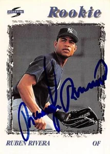 Ruben Rivera autographed baseball card (New York Yankees) 1996 Score Rookie #263 - Picture 1 of 1