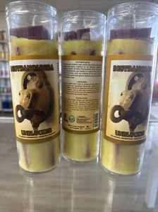 3 Veladora Aromatica Destrancadera /3 Unblocking Candle Scented - Picture 1 of 1