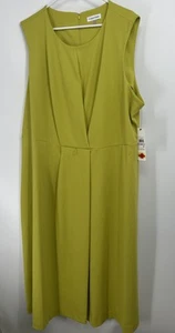 Calvin Klein Plus Size Sleeveless Midi Dress 22W NO BELT - Picture 1 of 4