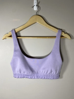 Sujetador deportivo cómodo para mujer Lululemon Softstreme cuello redondo talla 6 NUEVO Foto 1 de 4