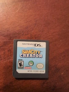 SimCity Creator (Nintendo DS, 2008) Authentic | Cleaned | Tested/Works, GameOnly - Picture 1 of 2