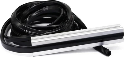 BLCCLOY 4 Meters 8mm 3030 Series 1515 15 Aluminum Extrusion 8MM Slot, Black