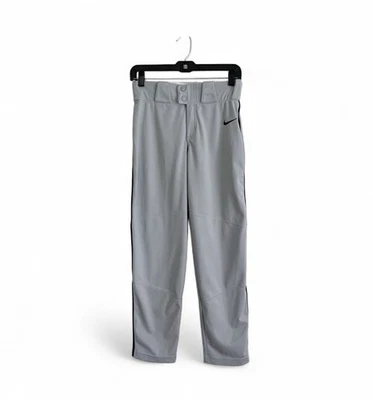 Nike XL Vapor Select 2 Kids' Piped Baseball Pants Gray - Image 1 of 4