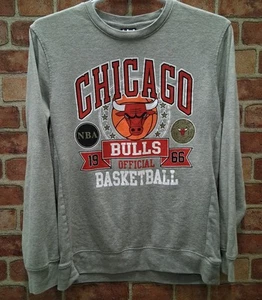 NBA Chicago Bulls 1966 Pullover Lightweight Crewneck Herren Large grau Basketball - Bild 1 von 5