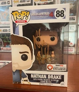 Nolan North Nathan Drake signed handsigniert Uncharted Funko Pop JSA COA - Bild 1 von 8