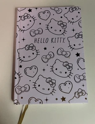 Hello Kitty Pink Gold Foil Journal Brand New Horizon Group USA - Image 1 of 4