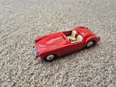 Vintage 1960S Corgi Giocattoli 308 Mga SPORTS Auto Rosso Pressofuso Auto Usato - Immagine 1 di 4