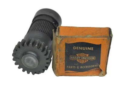 Harley-Davidson Breather Gear Knuckhead, Panhead, Shovel, 1941-77, FL FLH OEM - Image 1 of 4