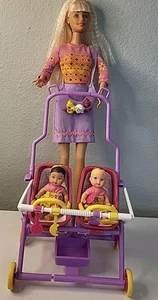 Barbie & Krissy Stroll' 'n Play 3-in-1 Fun 2001 Mattel - Picture 1 of 6