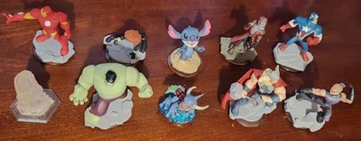 Lote de bonecos e discos do Disney Infinity 2.0 - Imagem 1 de 4