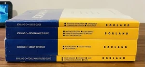 Borland C++ 3.1 User Programmer’s Library Reference Tools Guide Set of 4 - Picture 1 of 3