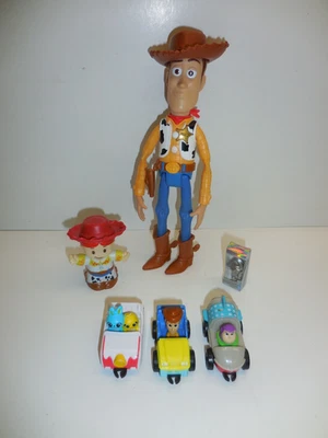 Disney Toy Story Lot – Taking Woody, Little People Jessie, Mini Bo Peep Doll - Image 1 of 4