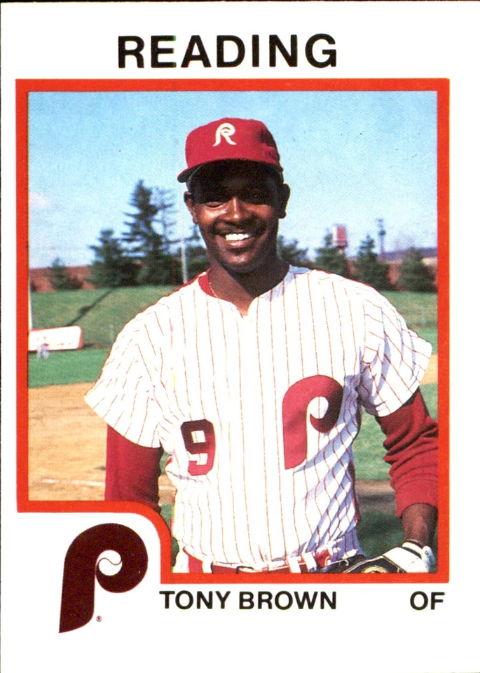 Tony Brown 1987 ProCards #789 RC FREE SHIPPING AutographDen - Image 1 of 2